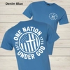 WCF One Nation White Graphic Tee