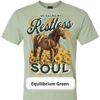 He Calms My Restless Soul – Western Christian Graphic Tee