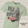 Hold On to Hope – Christian Western Graphic Tee (Hebrews 10:23)