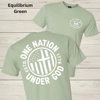 WCF One Nation White Graphic Tee
