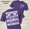 Willis Wildkats Coquette Bow Graphic Tee with Pocket Logo