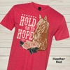 Hold On to Hope – Christian Western Graphic Tee (Hebrews 10:23)