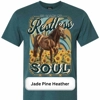 He Calms My Restless Soul – Western Christian Graphic Tee
