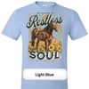He Calms My Restless Soul – Western Christian Graphic Tee