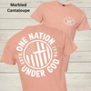 WCF One Nation White Graphic Tee