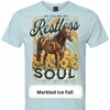 He Calms My Restless Soul – Western Christian Graphic Tee