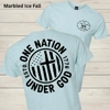 WCF One Nation Black Graphic Tee