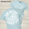 WCF One Nation White Graphic Tee