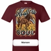 He Calms My Restless Soul – Western Christian Graphic Tee