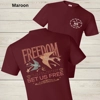 WCF Freedom Set Us Free Graphic Tee