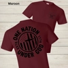 WCF One Nation Black Graphic Tee