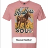 He Calms My Restless Soul – Western Christian Graphic Tee