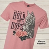 Hold On to Hope – Christian Western Graphic Tee (Hebrews 10:23)