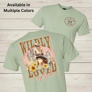 Wildly Loved by God – Western Christian Graphic Tee