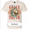 “Full of Grace and Truth” Christian Western Graphic Tee – John 1:17