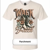 Walk by Faith – Western Christian Graphic Tee