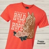 Hold On to Hope – Christian Western Graphic Tee (Hebrews 10:23)