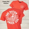 WCF One Nation White Graphic Tee