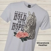Hold On to Hope – Christian Western Graphic Tee (Hebrews 10:23)