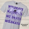 Willis Wildkats Coquette Bow Front Graphic Tee