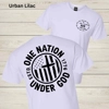 WCF One Nation Black Graphic Tee