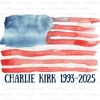 Turning Point Charlie Kirk Flag Tee