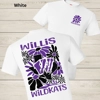 Willis Wildkats Back Print Graphic Tee with Front Pocket Design