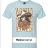 Worthy & Loved Full Front Western Graphic Tee