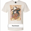 Worthy & Loved Full Front Western Graphic Tee