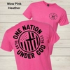 WCF One Nation Black Graphic Tee