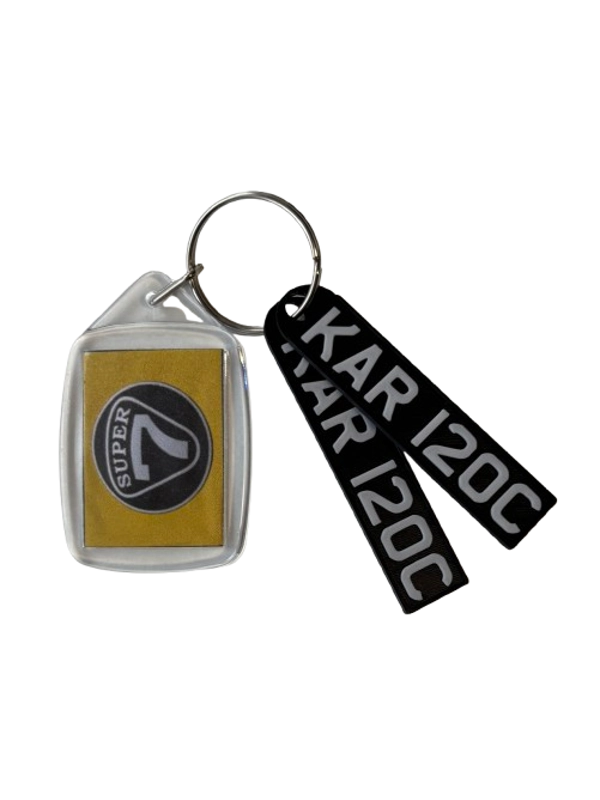 The Prisoner Lotus Super 7  Key Tag