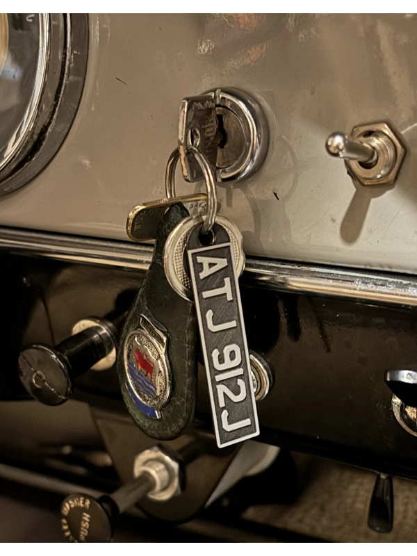 UK Registration Key Tags