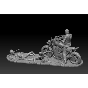 Daryl Dixon diorama