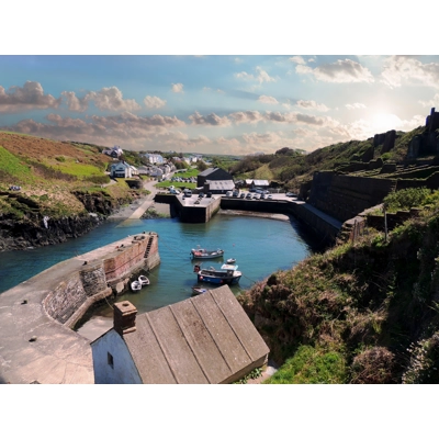 Porthgain harbour Porthgain harbour
