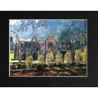 Tintern Abbey digital art