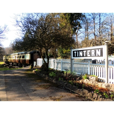 The old railway station Tintern The old railway station Tintern