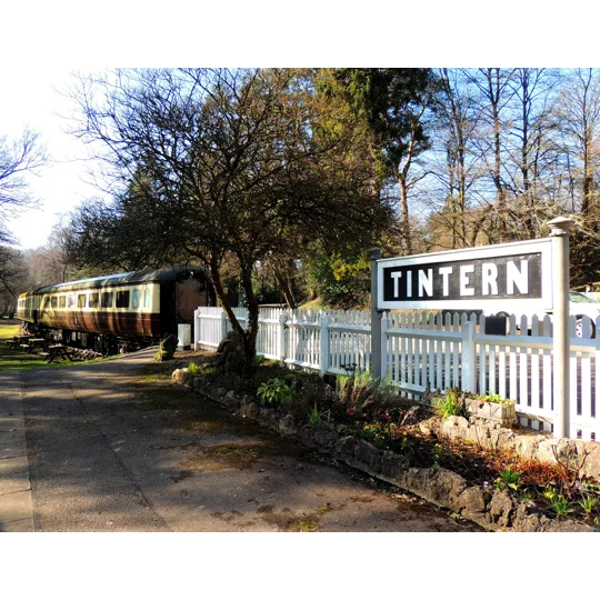 The old railway station Tintern