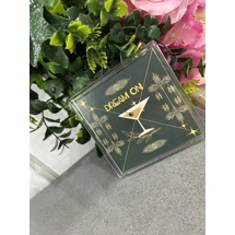 Dream on expresso martini coaster