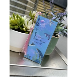 It’s a beautiful world bookmark