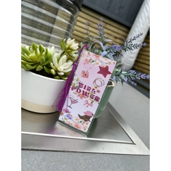 Girl power bookmark