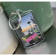 Keyring with one picture