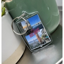 Keyring with option of 4 pic..