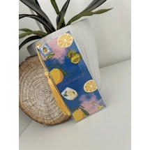 Lemon cello bookmark