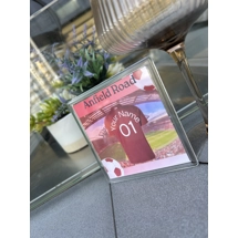 Personalised Liverpool coaster