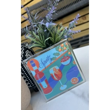 Spritz orange coaster