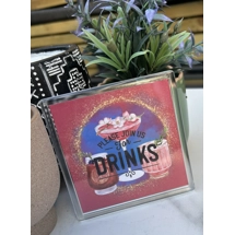 Join us for drinks coaster