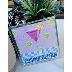 Cosmopolitan coaster