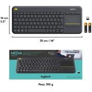 Teclado inalámbrico K400 Plus