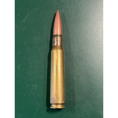 British army INERT 50 Caliber bullet, copper head