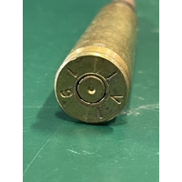British army INERT 50 Caliber bullet, copper head